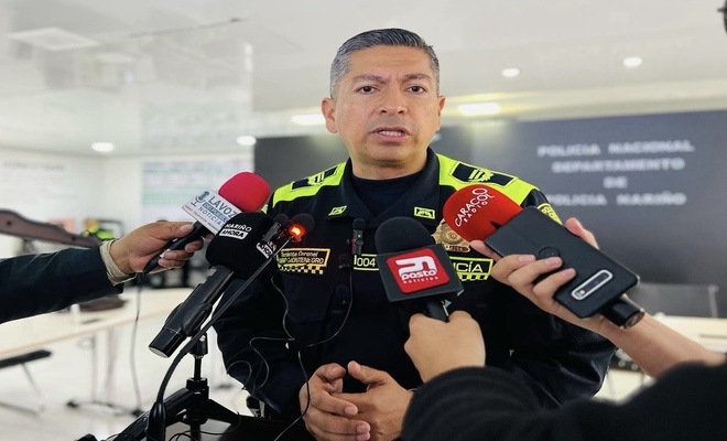 Policía en Nariño entrega balance operativo 