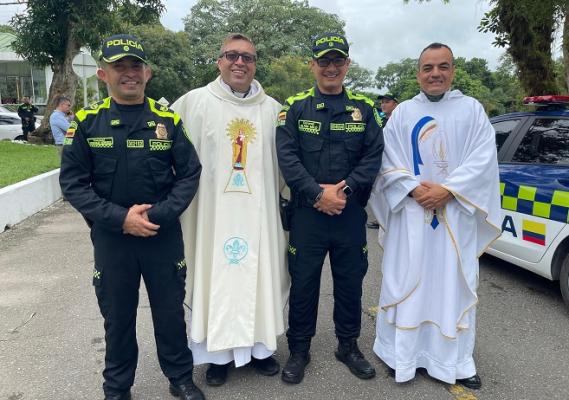 Bendición y protección a la patrona de los conductores