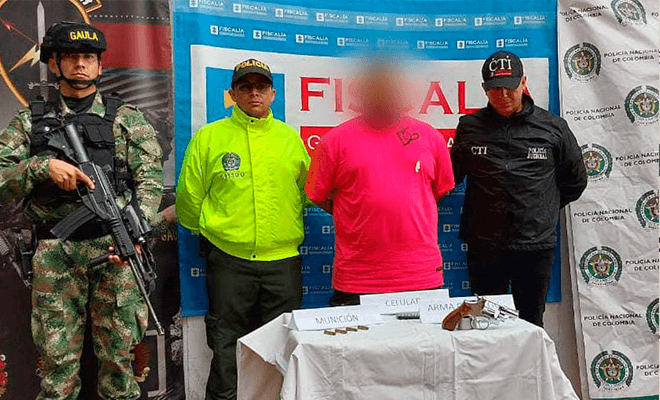 Capturado alias ‘Pipe’ presunto integrante de una subestructura criminal