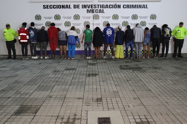 Capturados por tráfico de estupefacientes en Cintasardi, oriente de Cali