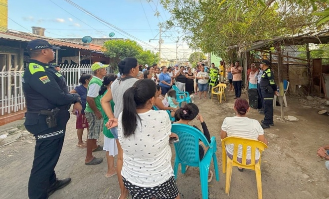 En Brisas del Sinú, la Policía volvió a demostrar que la seguridad y la convivencia comienzan en los pequeños hábitos que transforman a toda una comunidad.