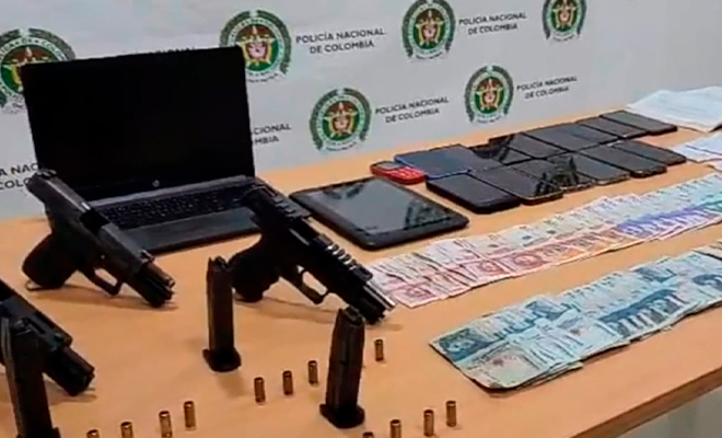 Elementos incautados