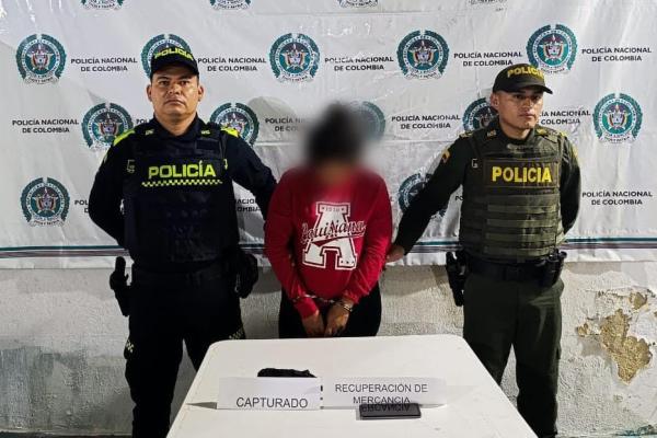 Capturada una mujer de nacionalidad extrajera por hurto