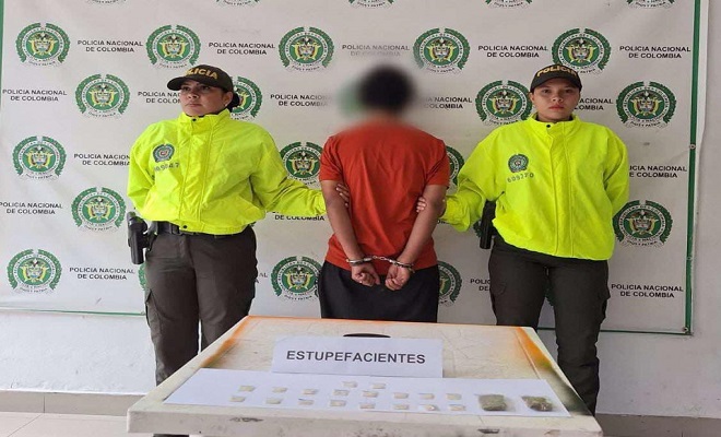 En el Líbano, en medio de una diligencia de allanamiento y registro, SIJIN de la Policía Tolima logró la captura de un sujeto y la incautación de estupefacientes