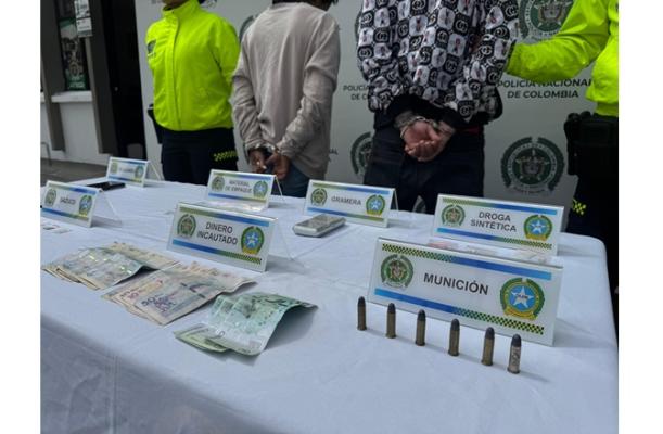 Captura en Manizales de dos traficantes de basuco y marihuana