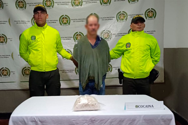 Captura estupefacientes en el paujil