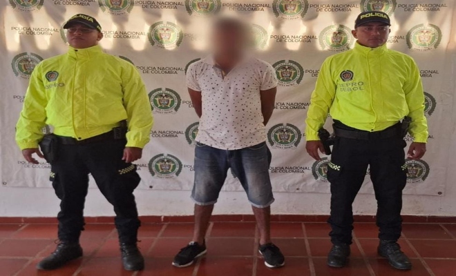 En Arroyo Hondo fue capturado mediante orden judicial a una persona por el delito de acceso carnal abusivo con menor de 14 años