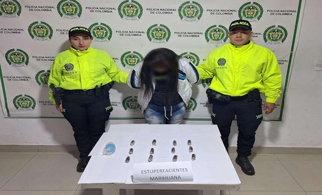 mujer llegaría proveniente de la ciudad de Armenia a visitar un interno y pretender ingresar la sustancia mediante camuflaje vía intracorporal.