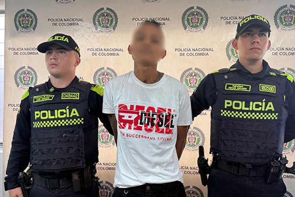 Capturado por hurto alias Arete