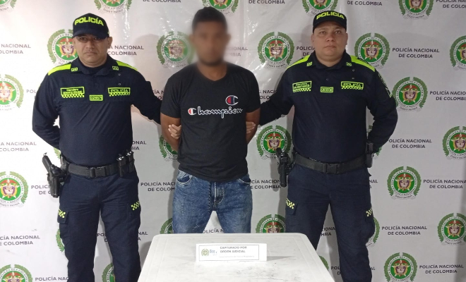 Mediante actividades de registro y control es capturado por requerimiento judicial por violencia intra familiar