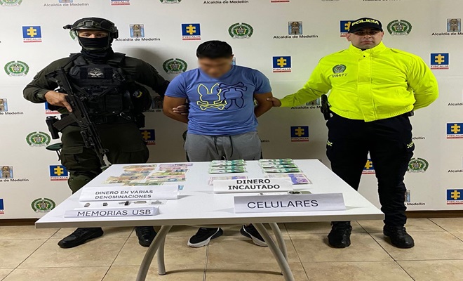 Capturado un hombre conocido como 'Paolo', por   delitos de concierto para delinquir agravado con fines de homicidio