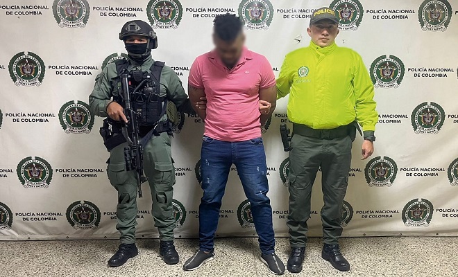 Capturado Yampis con policia de la sijin y militar