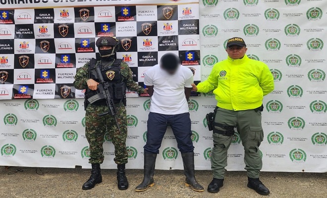 Capturado alias ‘tombo’, presunto  cabecilla barrial del clan del golfo en Quibdó 