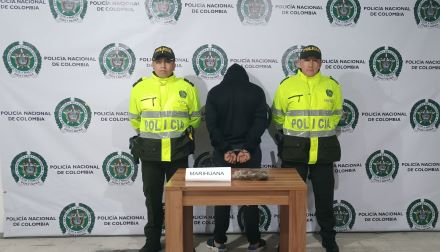 Capturado con marihuana y por  incumplir detención domiciliaria