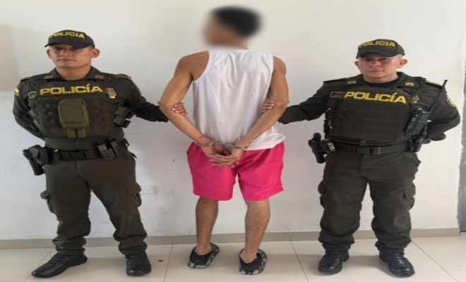 Capturado momentos después de hurtar un celular