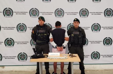 Capturado en flagrancia por tráfico de estupefacientes en el sur de la ciudad