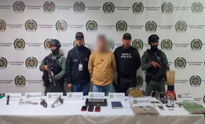 Capturado en la comuna 13 de Medellín