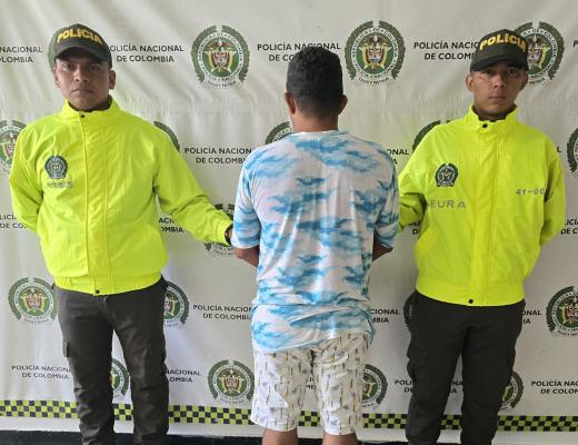 Capturado hombre de 39 años por el delito de actos sexuales abusivos con menor de 14 años