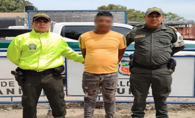 Capturado hombre solicitado por delito sexual en el Cesar