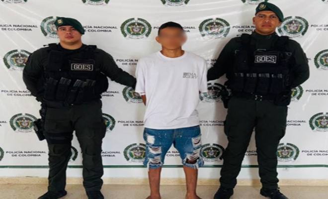Capturado joven de 20 años requerido por hurto, secuestro y abuso sexual en el Cesar