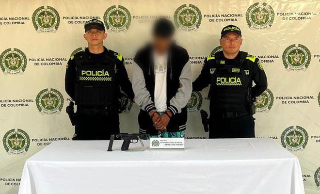 Capturado “Mechudo” por lesiones personales y porte ilegal de arma de fuego en el norte de Neiva.