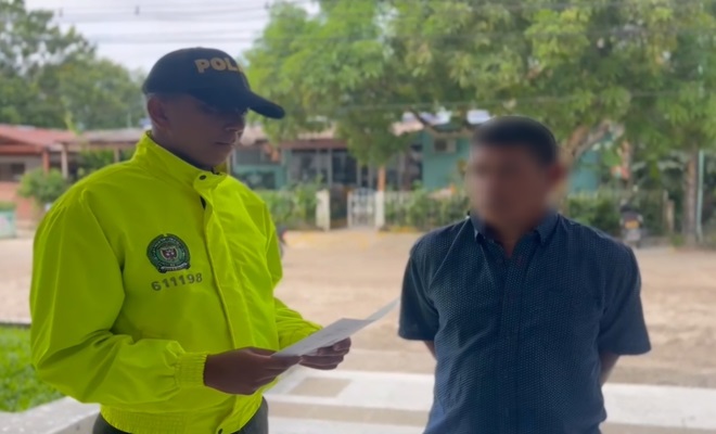 Capturado por el delito de Acceso Carnal o Acto Sexual abusivos con incapaz de resistir