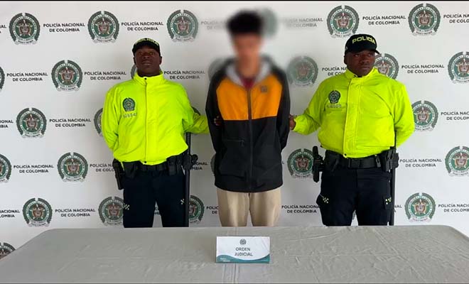 Capturado por el delito de Actos sexuales con menor de 14 años