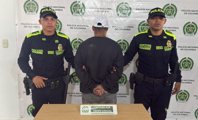 Mediante orden judicial fue capturado