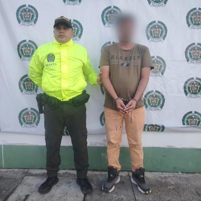 Capturado por extorsión  Alias "Luis Carlos"