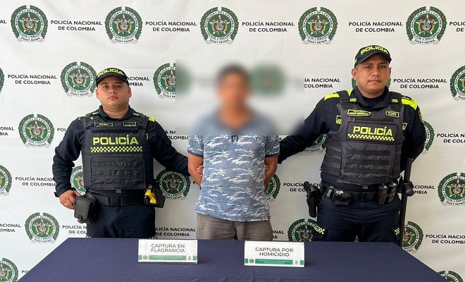 Capturado por homicidio en Bello