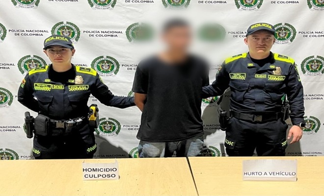 En Guayabal fue capturado un hombre por hurto de tractomula