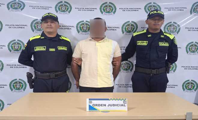 Un hombre de 33 años tendría pendientes con la justicia. 