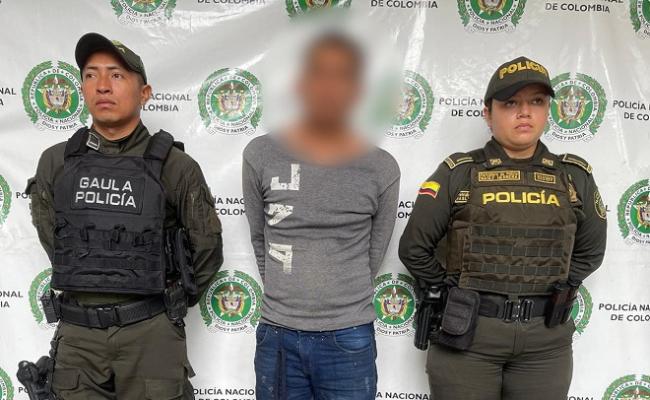 Capturado presunto integrante de grupo armado ilegal en Fuentedeoro por extorsión y hurto agravado