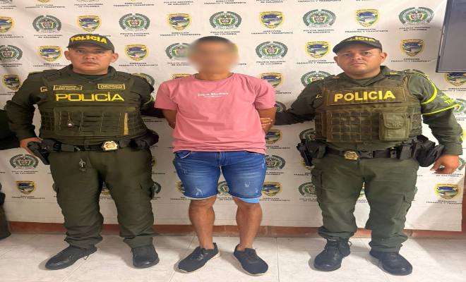 Capturado sujeto acusado de feminicidio y acto sexual violento en vía entre San Alberto y La Mata