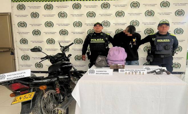 Capturado tras hurto de motocicleta en la vía Pitalito – Timaná
