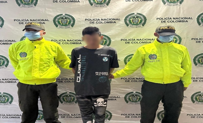 Capturado alias “el Guajiro”, presunto sicario con extenso prontuario criminal