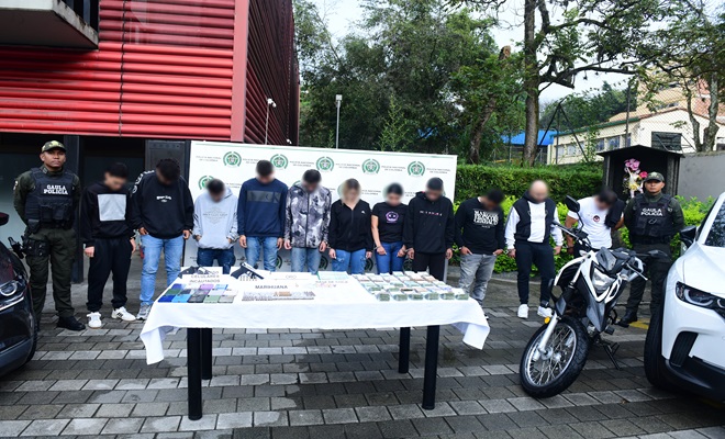 Capturados por el delito de extorsión