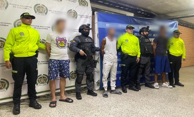 Capturados por el delito de homicidio