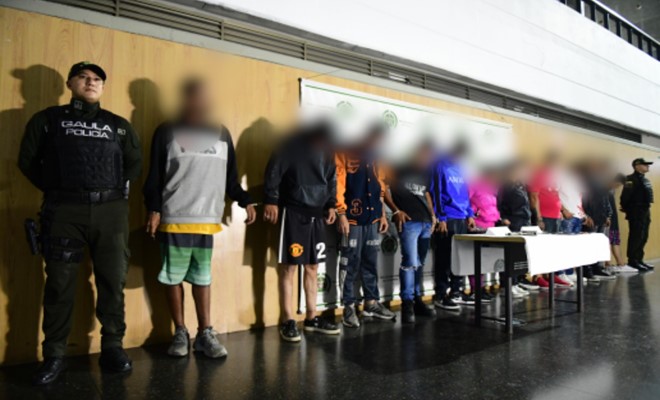 Capturados por extorsion