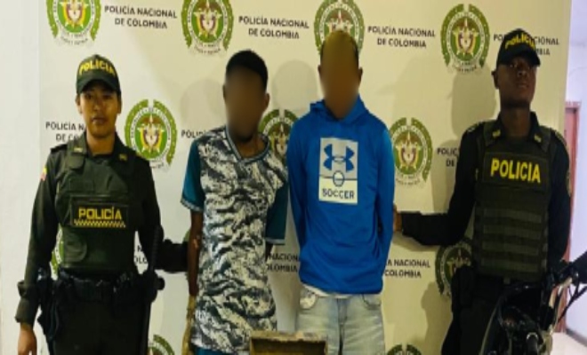 Capturados 2 presuntos homicidas y porte ilegal de armas de fuego 