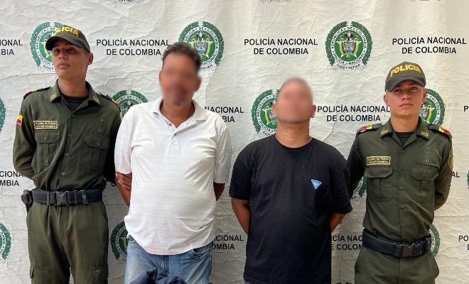 Capturados por trafico de estupefacientes 