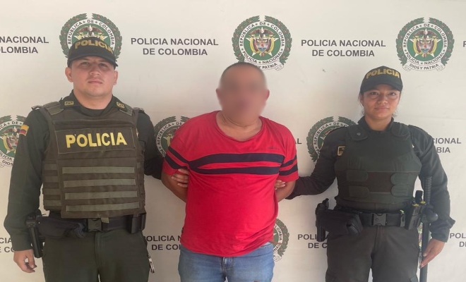 Capturado por porte ilegal de armas de fuego