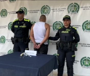 Capturado un hombre conocido como "Alberto" con porte ilegal de armas de fuego