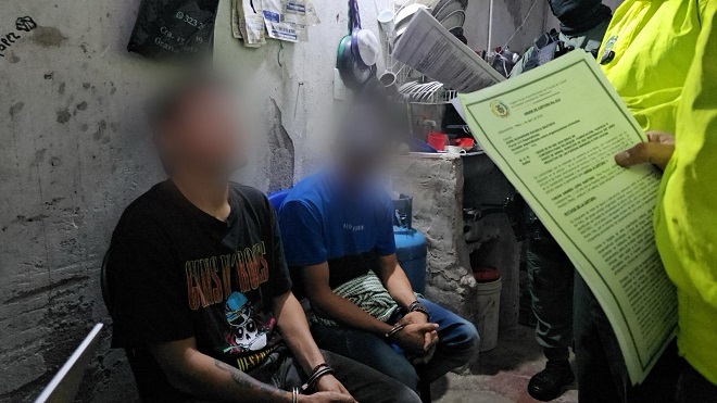 Capturados seis integrantes de la red ‘Los Pinochos’, presuntos aliados de un grupo armado ilegal en el Meta