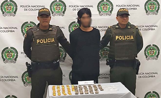 Capturan a hombre con estupefacientes en Santa Bárbara