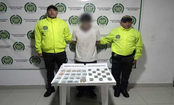 En el Líbano, en medio de una diligencia de allanamiento, la SIJIN de la Policía logró la captura de un sujeto y la incautación de estupefacientes