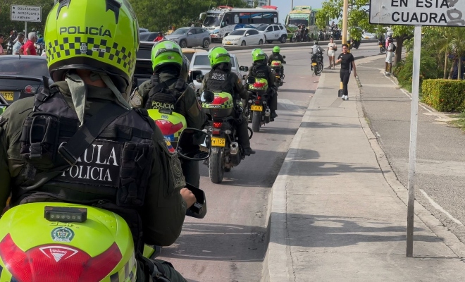 Caravana contra el secuestro y la extorsion