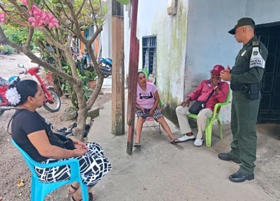 Con mensajes claros y actividades pedagógicas, la Policía refuerza la protección de niños y adolescentes en Cantaclaro.