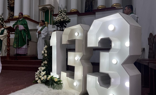Celebramos con una eucaristía en la Iglesia Colonial de Neiva