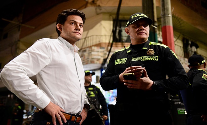 Comandante Valle de Aburrá y secretario de seguridad Medellín